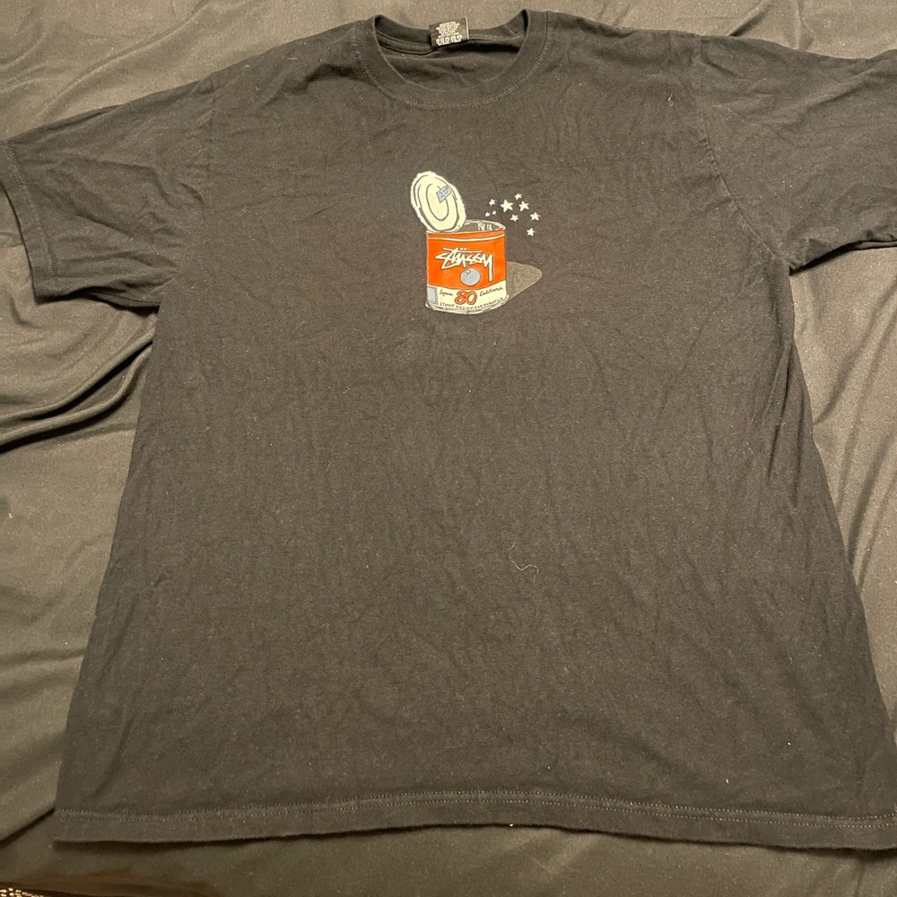 Stussy ‘Canned Goods’ t-shirt size Large
